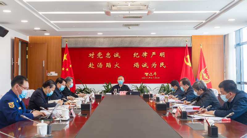 欧洲美女被草网站黄明在应急管理部党委会上强调 着力加强党委班子自...